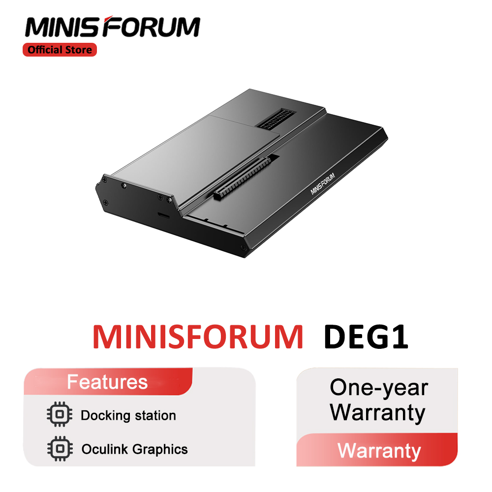 MINISFORUM DEG1 외부 GPU 도킹 스테이션 - Oculink Gpu Dock Station 리뷰 및 가격